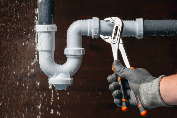 Professional Gas Line Repair technician working in Burnsville, NC